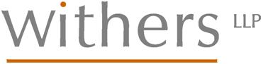 Withers LLP law firm logo featuring the firm name in stylized text and a distinct color accent.