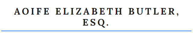Aoife Butler Esq