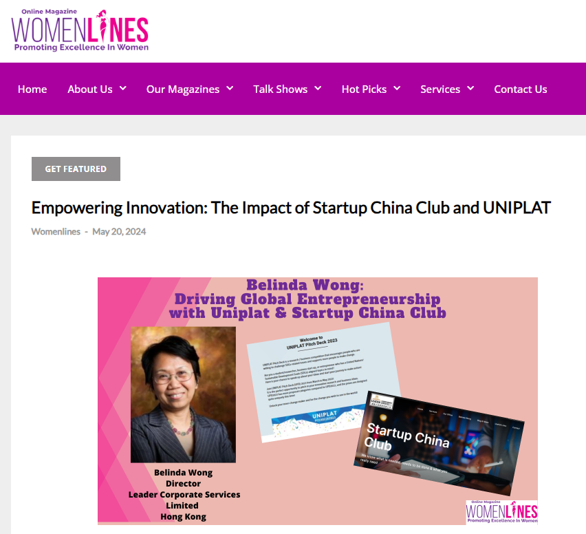 Empowering Innovation: The Impact of Startup China Club and UNIPLAT - GLE News