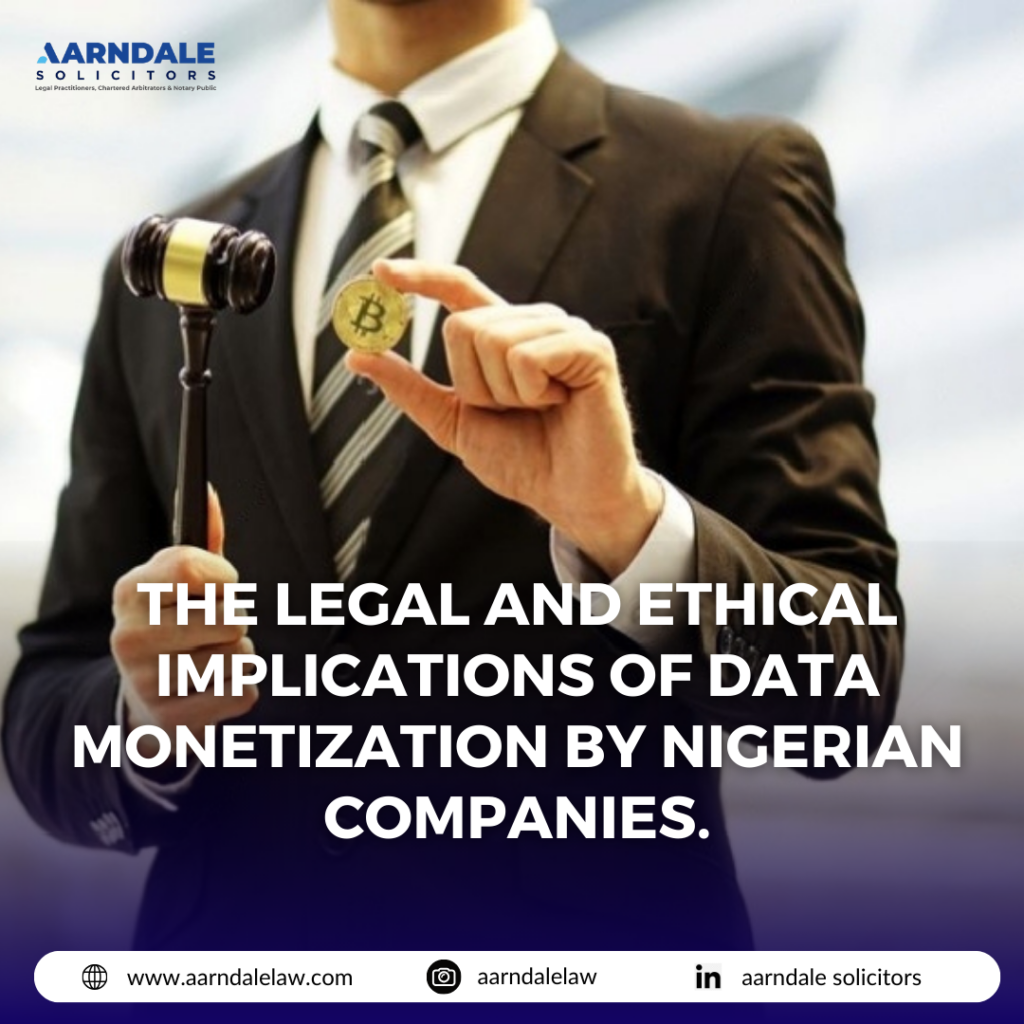 The Legal and Ethical Implications of Data Monetisation by Nigerian Companies - GLE News