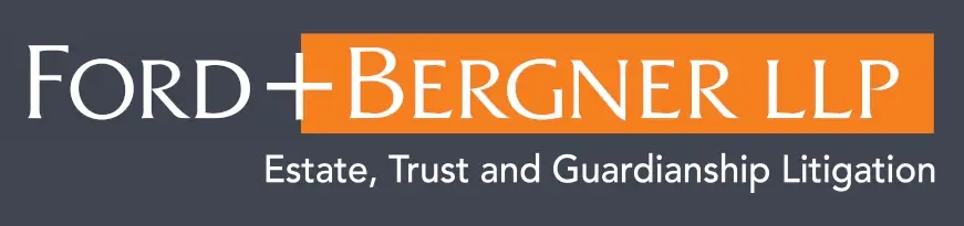 Logo of Ford + Bergner LLP, specializing in estate, trust, and guardianship litigation.