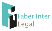 Faber Inter Legal logo featuring stylized letters representing the firm.