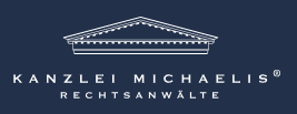 Logo of Kanzlei Michaelis, a law firm with "Rechtsanwälte" inscribed below in a professional design.