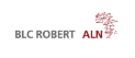 Legal firm logo featuring the names BLC ROBERT and ALN, designed with a distinctive visual element.
