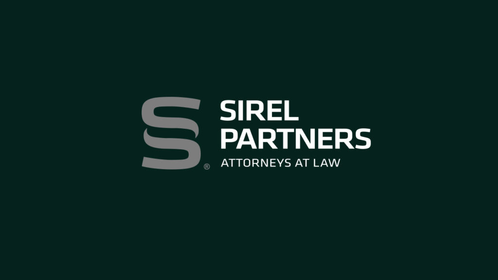 Sirel Partners logo featuring the firm's name and designation as attorneys at law.