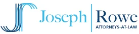 Logo for Joseph Rowe Attorneys-at-Law featuring stylized letters J and R in blue and gray.