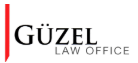 Güzel Law Office logo featuring bold text and a simple design, indicating a legal service provider.