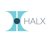 Legal firm logo with stylized letter "H" and "HALX" text, representing a law office identity.