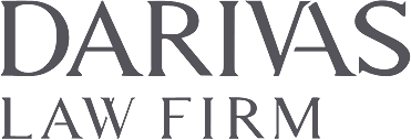 Darivas Law Firm logo in modern font, representing a legal practice or service.