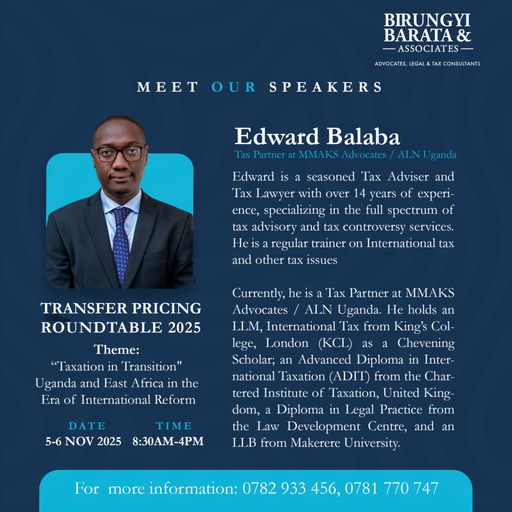 Birungyi Barata & Associates Transfer Pricing Roundtable 2025 | GLE News