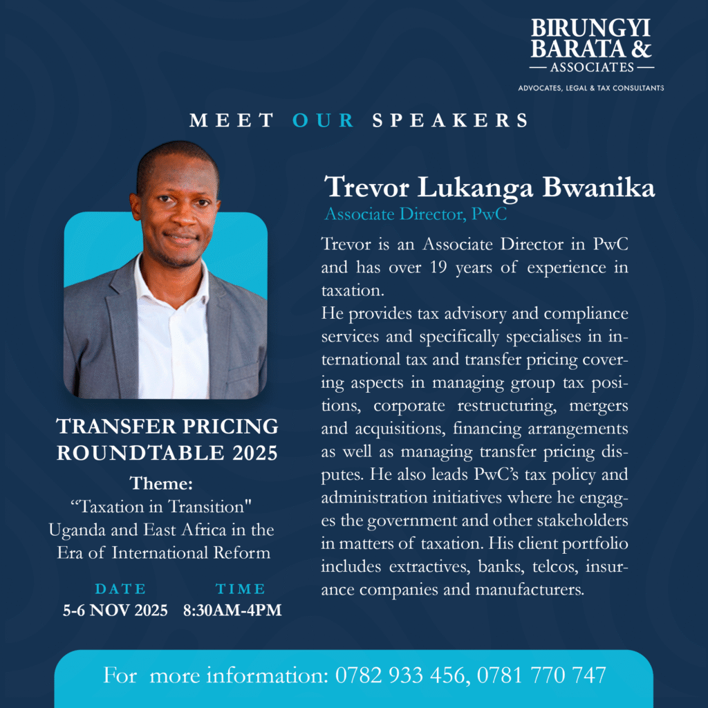 Birungyi Barata & Associates Transfer Pricing Roundtable 2025 | GLE News