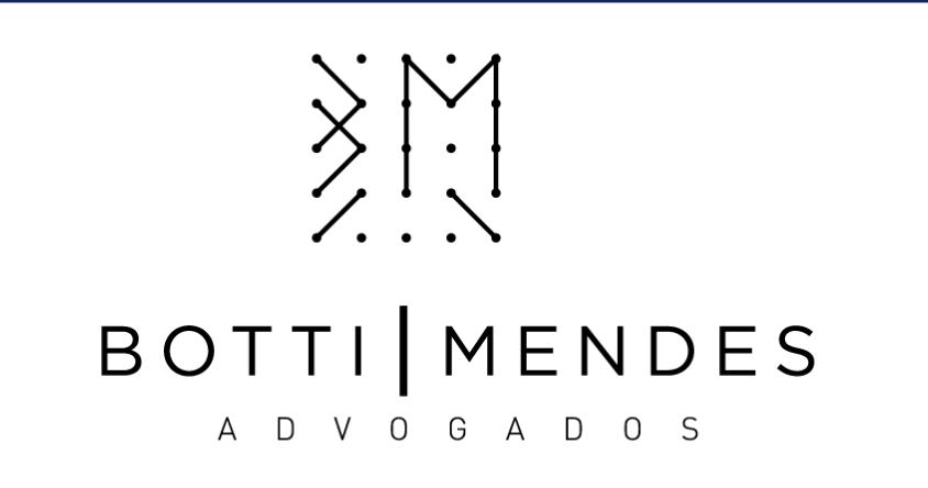 Logo of Botti Mendes, a law firm, displaying stylized initials and the word "Advogados" underneath.