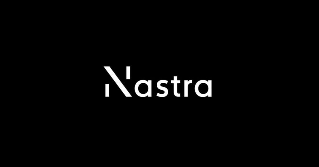 Logo featuring the text "N'astra" in white against a black background, no legal elements visible.