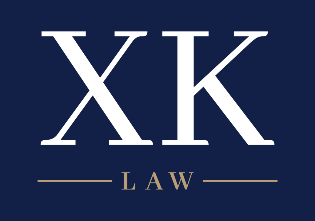 Home - Logo Xk Law Blue Bg 04 - Global Law Experts